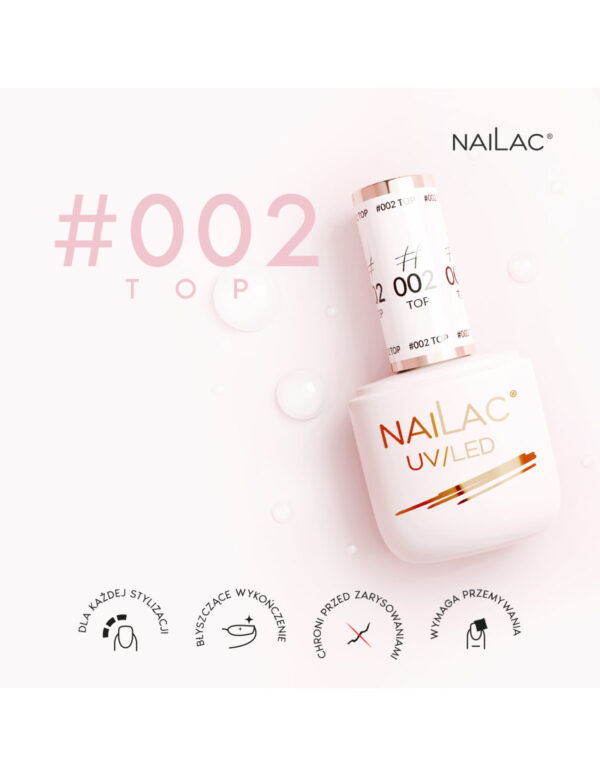 NAILAC Hybryda 002 TOP 7ml.