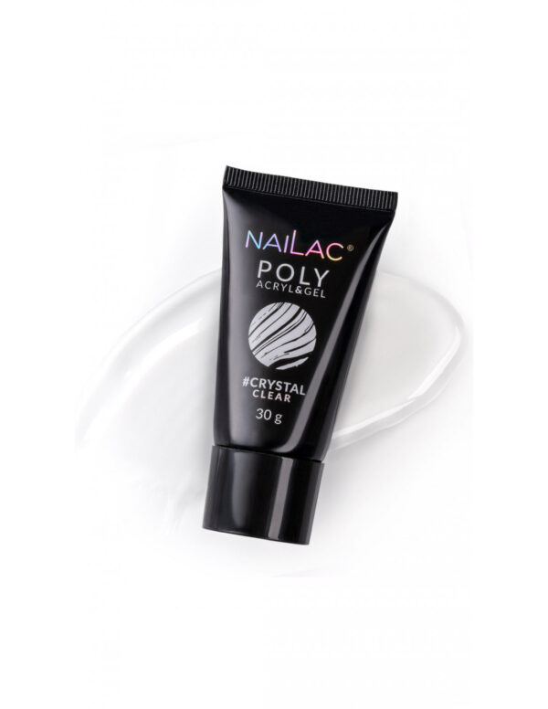 NAILAC POLY ACRYL&GEL 30g CRYSTAL CLEAR