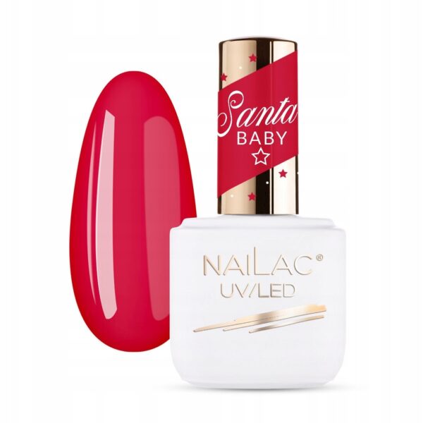 NAILAC Hybryda KOLOR 7ml. #SANTA BABY*