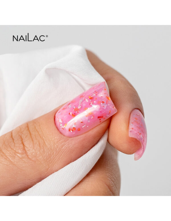 NAILAC Hybryda BAZA Glammy PINK 7ml.