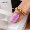 NAILAC Hybryda BAZA Glammy PURPLE 7ml.