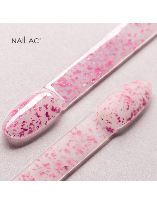 NAILAC Hybryda BAZA Glammy MILK & PINK 7ml