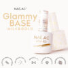 NAILAC Hybryda BAZA Glammy MILK & GOLD 7ml