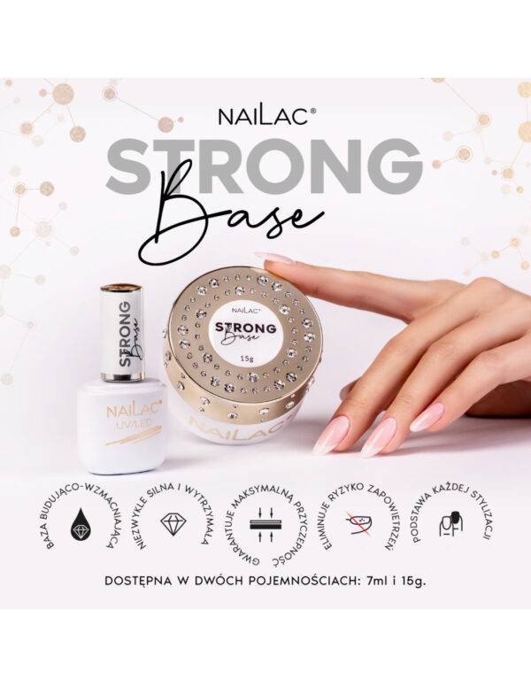 NAILAC Hybryda BAZA STRONG 7ml