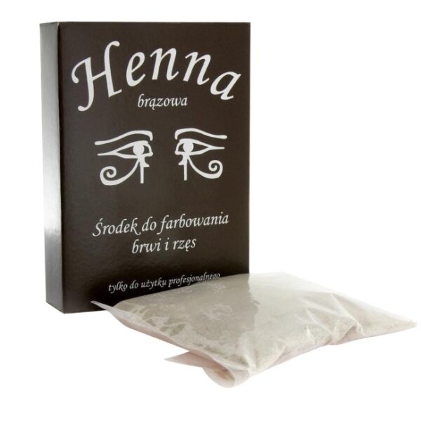 Henna w proszku Szczecin kartonik BRĄZOWA 25g.