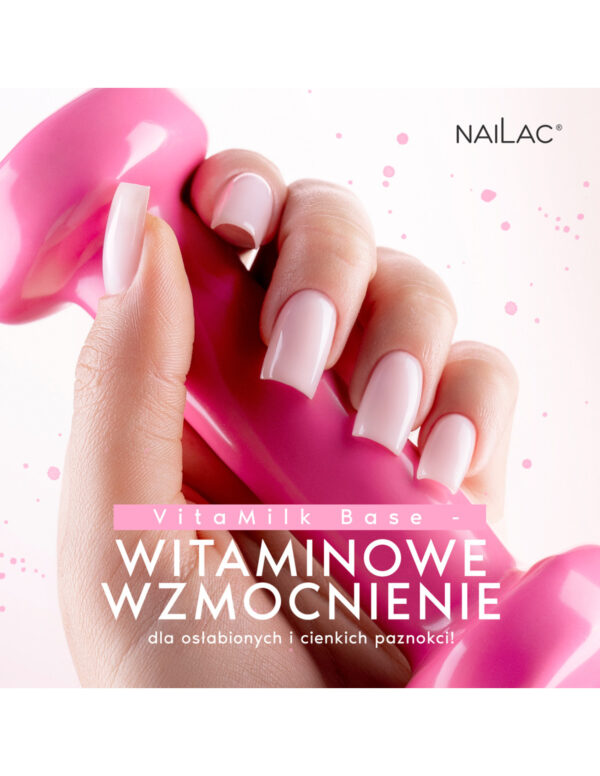 NAILAC Hybryda BAZA VITAMILK 7ml