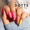 NAILAC Hybryda TOP BLACK DOTTS MATT NW 7ml.