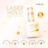 NAILAC Hybryda TOP HOLO LASER NW 7ml GOLD