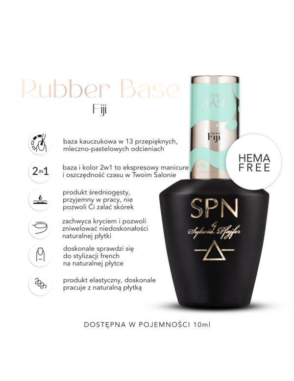 SPN RUBBER Base 10ml FIJI