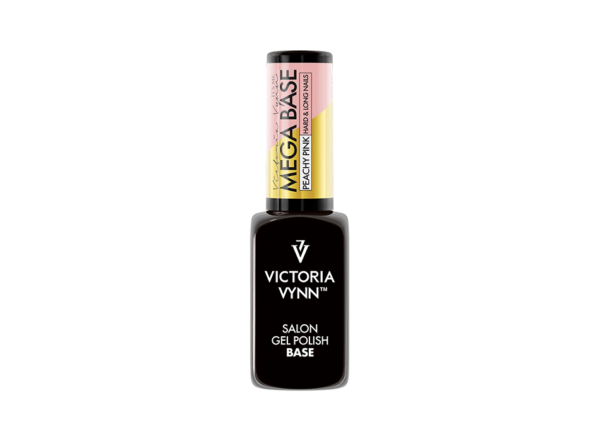 VV Hybryda GP MEGA BASE UV/LED 8ml PEACHY PINK