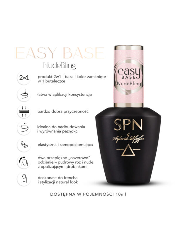 SPN EASY Base 10ml NUDE BLING