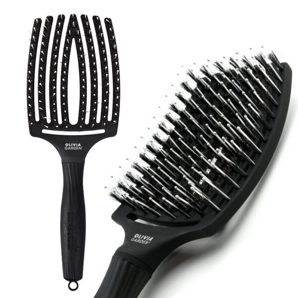 OLIVIA GARDEN Szczotka FINGERBRUSH COMBO Large BLACK