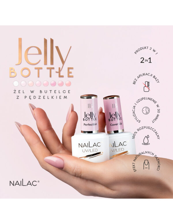 NAILAC Jelly Bottle 7ml PEACH & PEACH