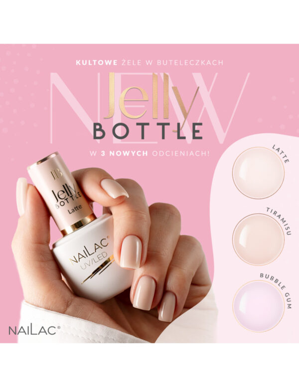 NAILAC Jelly Bottle 7ml BUBBLE GUM