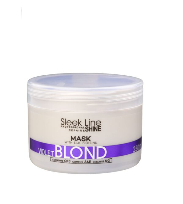 STAPIZ SLEEK LINE Maska VIOLET BLOND 250ml